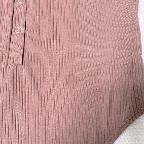 Lovers and Friends Lina Bodysuit in Mocha Size S - Picture 9 of 11